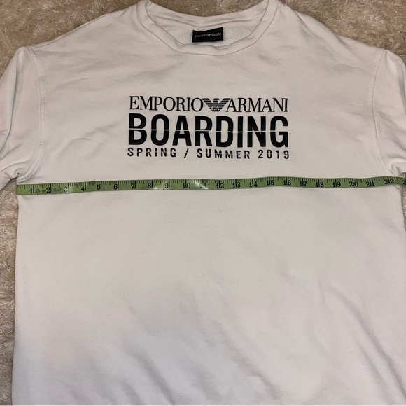 Emporio Armani "Boarding Spring/Summer 2019" Crewneck Sweater - Picture 2 of 6